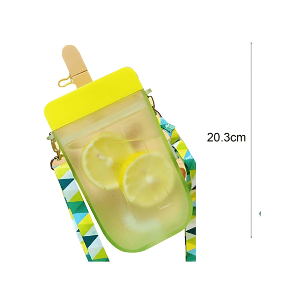 Fancy Water Bottle Popsicle Ice Cream Shape