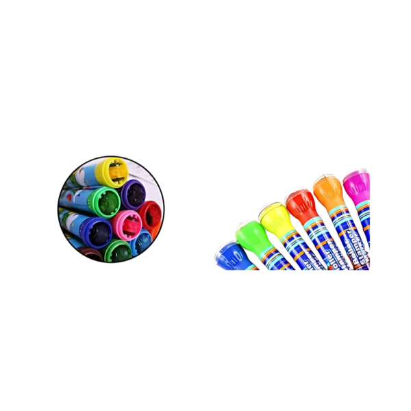 Roller Stamper Marker Set Of 10 Color