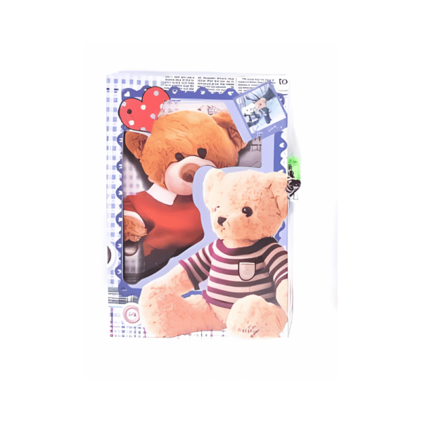 Kids Diary Smiley, Teddy Bear Design (Big)