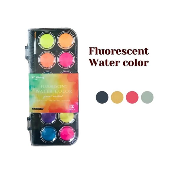 Fluorescent Water Color