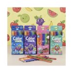 Fruit Aroma Color Pencil 221029-12 (12 Colors)