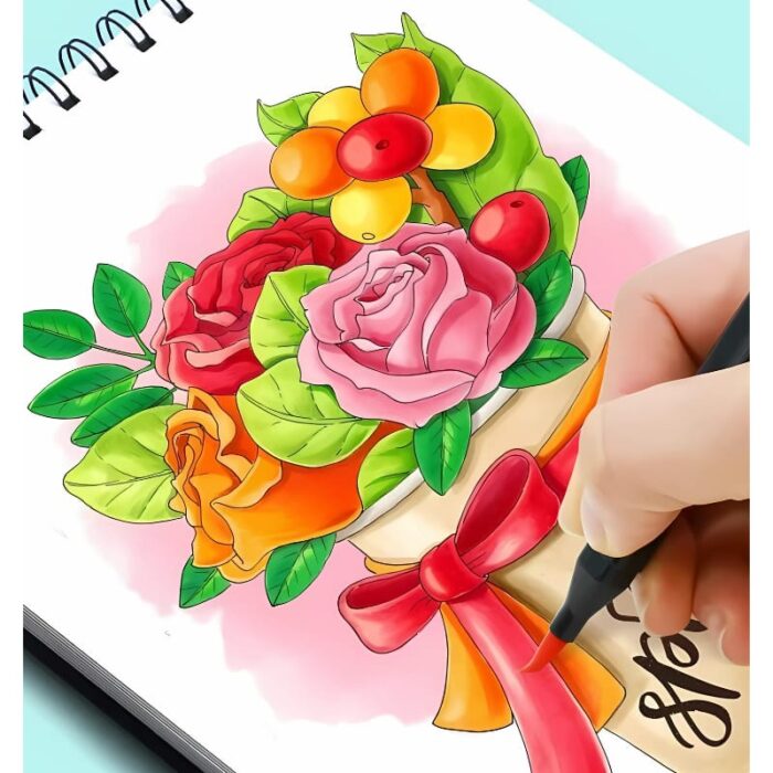 Twin Tip Marker Pen No. 221813-18 (Set of 18) - Image 4