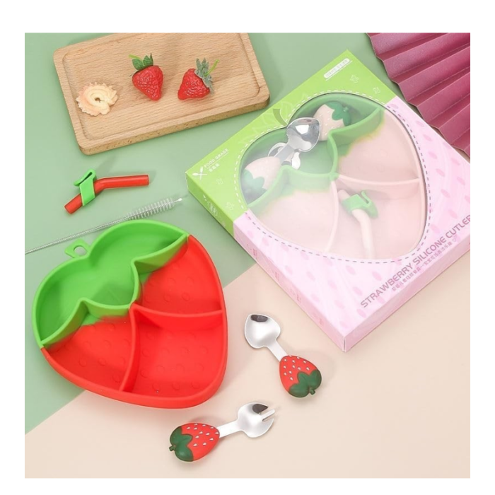 Lunch Box Strawberry Shape 61-10 - Image 5