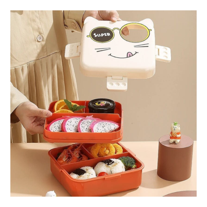 Lunch Box BPA-Free Plastic 7112 - Image 3