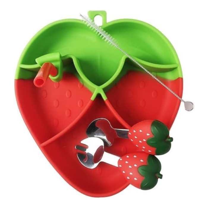 Lunch Box Strawberry Shape 61-10 - Image 2