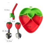 Lunch Box Strawberry Shape 61-10 - Image 3