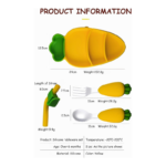 Lunch Box Carrot Shape 61-11 - Image 3