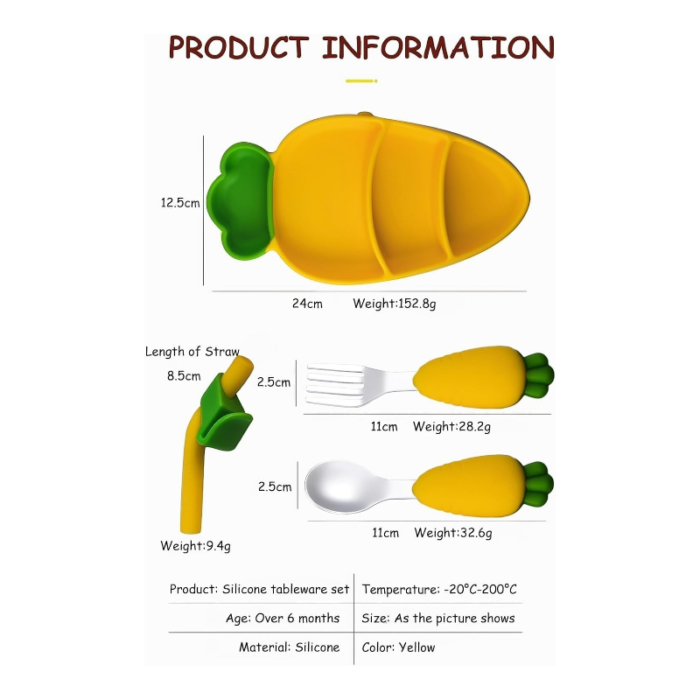 Lunch Box Carrot Shape 61-11 - Image 3