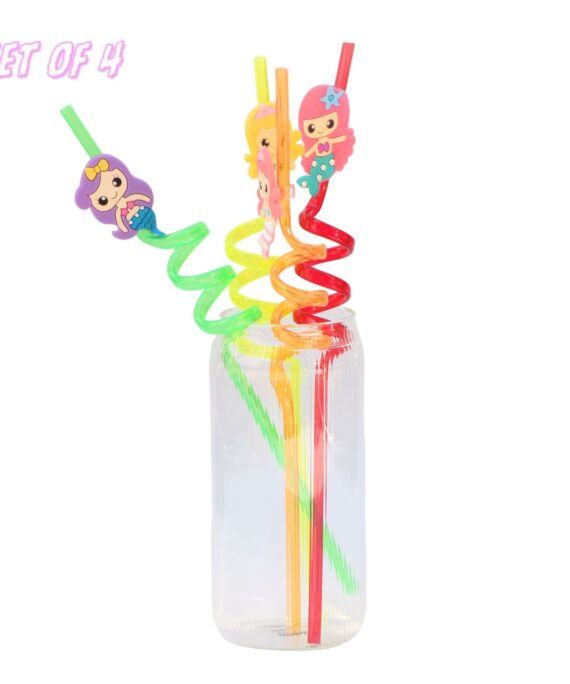 Kids Fancy Straw (Set of 4)