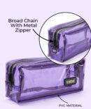 Cyma pro pencil pouch broad chain transparent (CB-10)