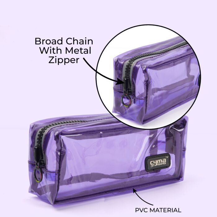 Cyma pro pencil pouch broad chain transparent (CB-10) - Image 2