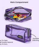 Cyma pro pencil pouch broad chain transparent (CB-10)
