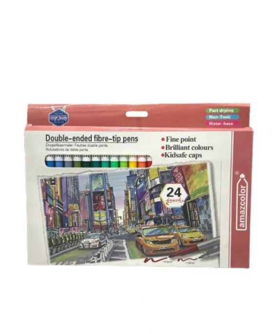 Fibre Tip Pens No. 10756 (Set of 24)