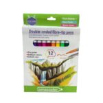 Double Ended Fibre Tip Pens No. 80631 (Set of 12)