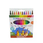 Turbo Color Felt Tip Pen No. 10778 (Set of 12)