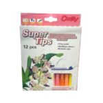 Super Tips Washable Markers No. 80733 (Set of 12)