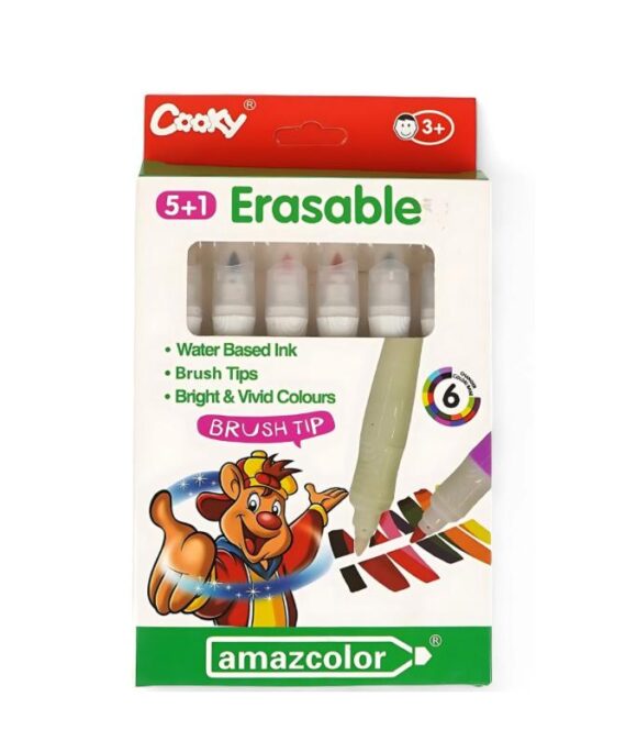 5+1 Erasable Brush Tip No. 80614