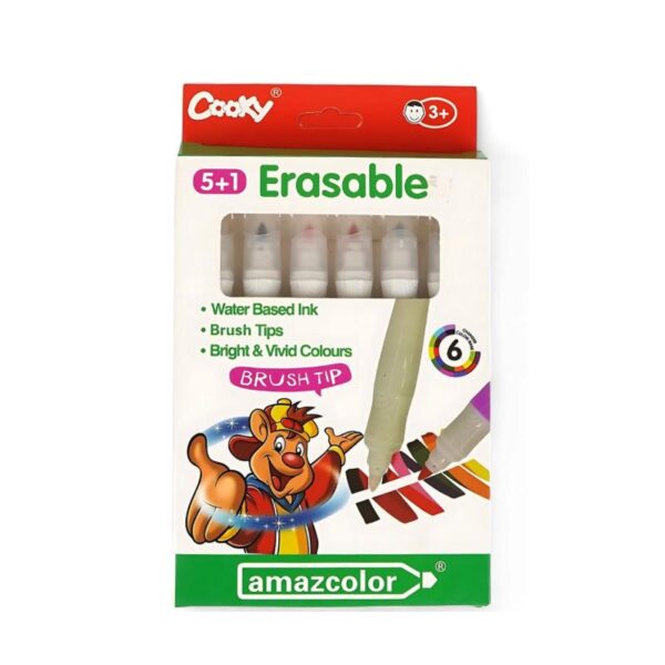 5+1 Erasable Brush Tip No. 80614