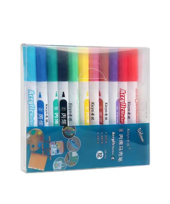 Acrylic Markers No. 112-12 (Set of 12)