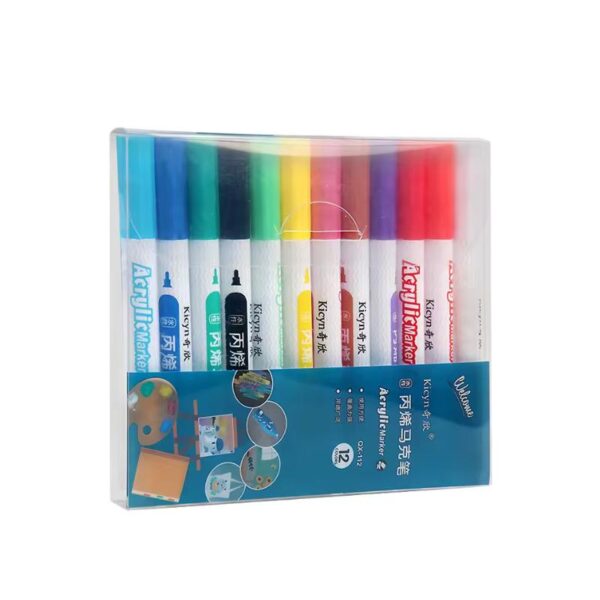 Acrylic Markers No. 112-12 (Set of 12)