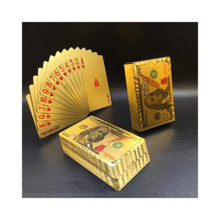 Gold and Silver Playing Cards 17-313