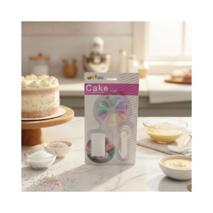 Cake Decorating Syringe Tool Set with Spoon & Nozzles