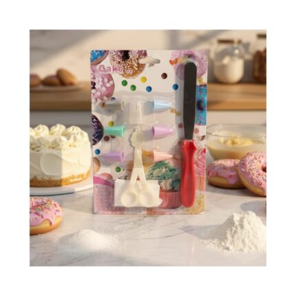 Cake Decorating Tool Kit (Syringe + Spoon + Knife )