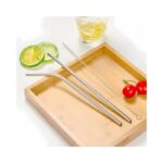 2 Pcs Stainless Steel Straw KK-V-15-1
