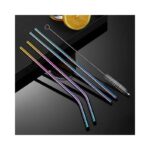 4 Pcs Stainless Steel Straw KK-V-15-7