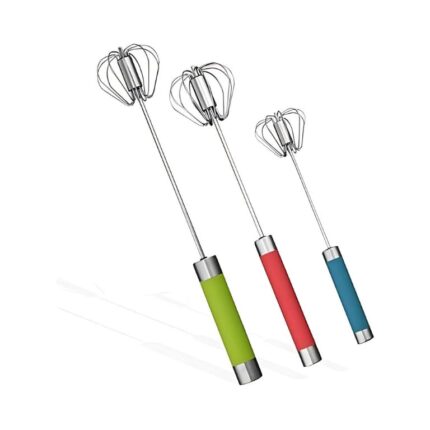 Stainless Steel Semi-Automatic Egg Whisk