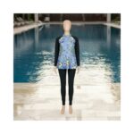 Ladies Back Zip Swimming Costume 1665