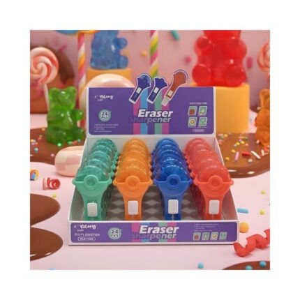Eraser with Sharpener No. 211659 ( 24 Pcs Box )