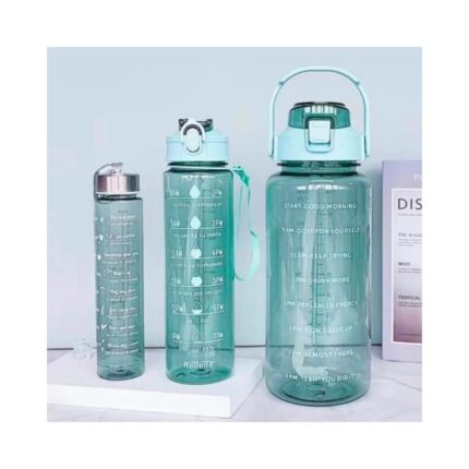 Gym Bottle 3 Pcs Set