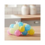 Reusable Round Shape Water-Filled Silicone Ice Cubes 18-Pcs