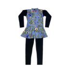 Ladies Back Zip Swimming Costume 1665 - Image 2