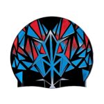 Spider Print Silicone Swimming Cap - Image 3