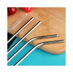 4 Pcs Stainless Steel Straw KK-V-15-2 - Image 3