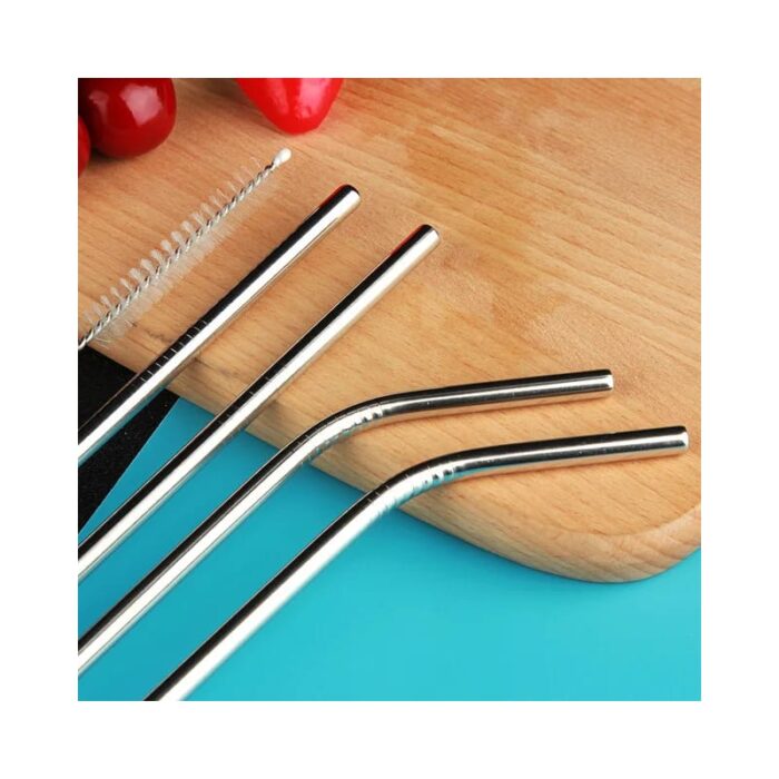 4 Pcs Stainless Steel Straw KK-V-15-2 - Image 3