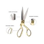 Stainless Steel Golden Scissors - Image 2
