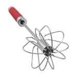 Stainless Steel Semi-Automatic Egg Whisk - Image 3