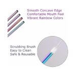 4 Pcs Stainless Steel Straw KK-V-15-7 - Image 3