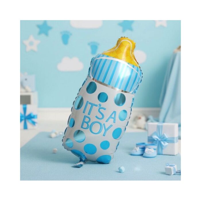 12 Pcs Baby Shower Foil Balloon Mix Design - Image 3