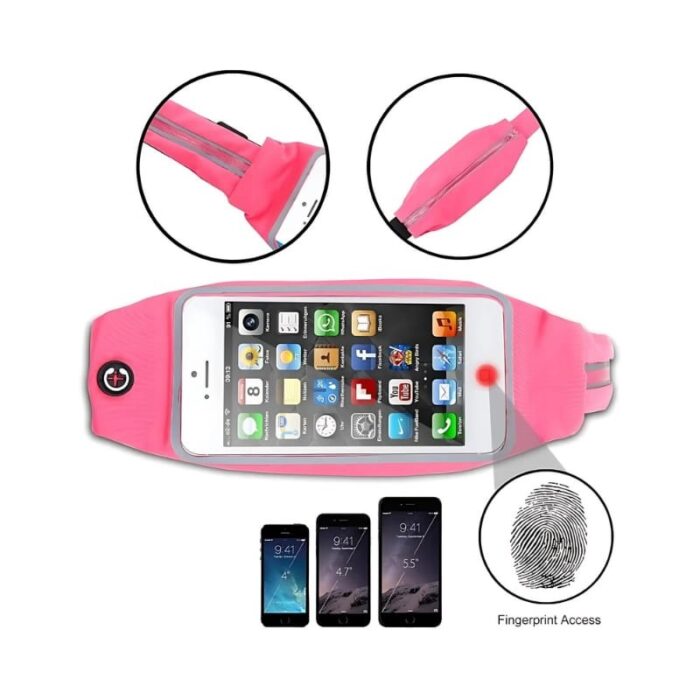 Mobile Printed Running Waist Belt - Image 4