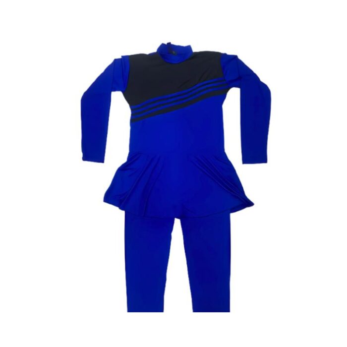 Ladies Back Zip Swimming Costume 1666 - Image 2