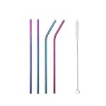 4 Pcs Stainless Steel Straw KK-V-15-7 - Image 4