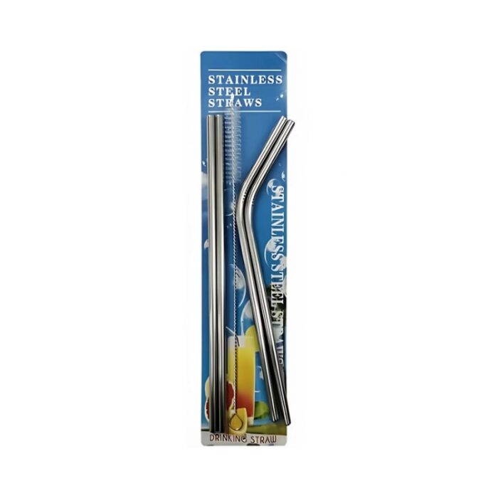 4 Pcs Stainless Steel Straw KK-V-15-2 - Image 5