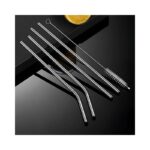 4 Pcs Stainless Steel Straw KK-V-15-8