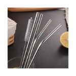 4 Pcs Stainless Steel Straw KK-V-15-8 - Image 2
