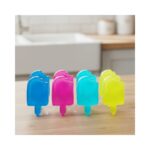 Reusable Icecream Shape Water-Filled Silicone Ice Cubes 18-Pcs