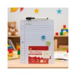 Magnetic White Board No. CB-4 ( 21.5*28 cm )